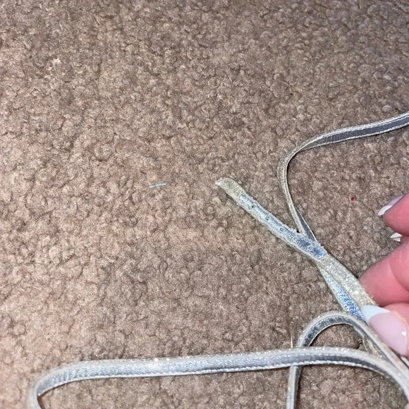 Christian Louboutin Talitha 100 Glitter mini/ specchio toe - Picture 13 of 14